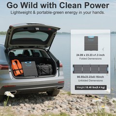 Solar Panel Portable 110W 220W 400W for Jackery Explorer 2000 v2 Power Station