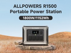 ALLPOWERS R1500 LiFeP04 1800W Portable Power Station Backup Battery Refurbished