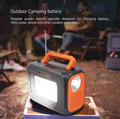 NEW MILEX Insta Solar Generator 20-in-1 Portable Power Station with Solar Panel
