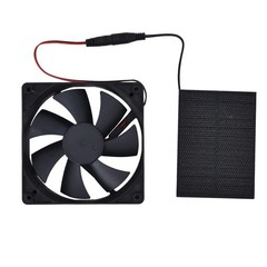 3W Waterproof Solar Panel Fan for Greenhouses & Chicken Coops – Superior Cooling