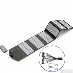 6-fold Foldable 800W Solar Panel Portable mobile Solar Panels Charger USB 5V