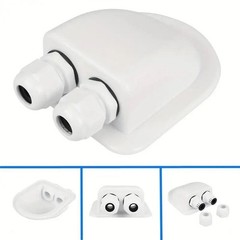 Roof Solar Panel Double/Single Cable Entry Gland Junction Box Motorhome Camper