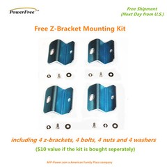 Bosch COMPLETE KIT 10W 10 Watt Mono Solar Cell Panel Kit for 12v Battery RV Boat