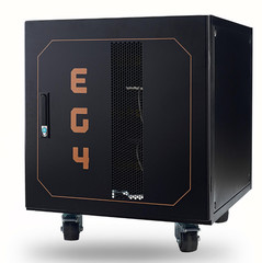 EG4 EG4CABINET3 3‑Space Lithium Battery Cabinet Assembled Steel Rack