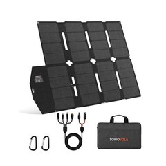 100W Portable Solar Panel MC-4 Foldable Solar Panel Charger Kits 18V IP68 Wat…