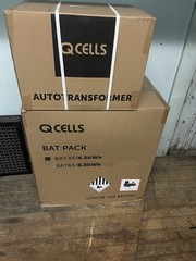 Qcell 7.6kw hybrid inverter G1 + 4.5kwh Battery And BMS And auto transformer￼