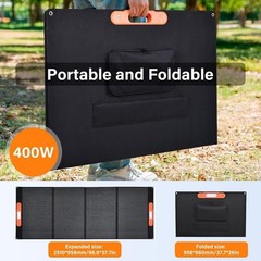 400W Portable Solar Panel Waterproof IP66 Foldable Solar Panel Kit Brand New