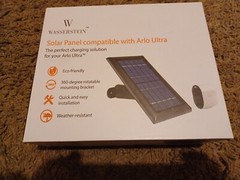 Solar Power Panel for Arlo Ultra, Ultra 2, Pro 3, Pro 4 Outdoor Security Camera