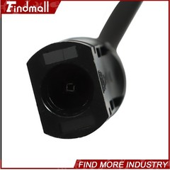Findmall 5 Feet 10AWG Black + Red Solar Panel Extension Cable Wire Connector
