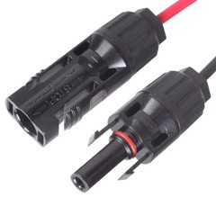 Solar Adapter Male and Female to 5.5mmx2.1mm Male Solar Power Extension Cable