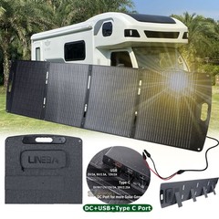 100W 200W 400W Foldable Portable Solar Panel Charger for Power Station Trip IP65