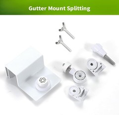 Adjustable Gutter Mount for Solar Panels – Tool-Free Installation & Weatherproof