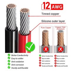 6 ft XT60i Female to Solar Connector Extension Cable Wire for Solar Generator