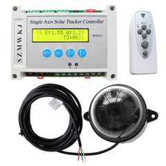 Solar Tracker Kits W/ 12″ 6000N Linear Actuator W/ LCD Controller W/ Anemometer