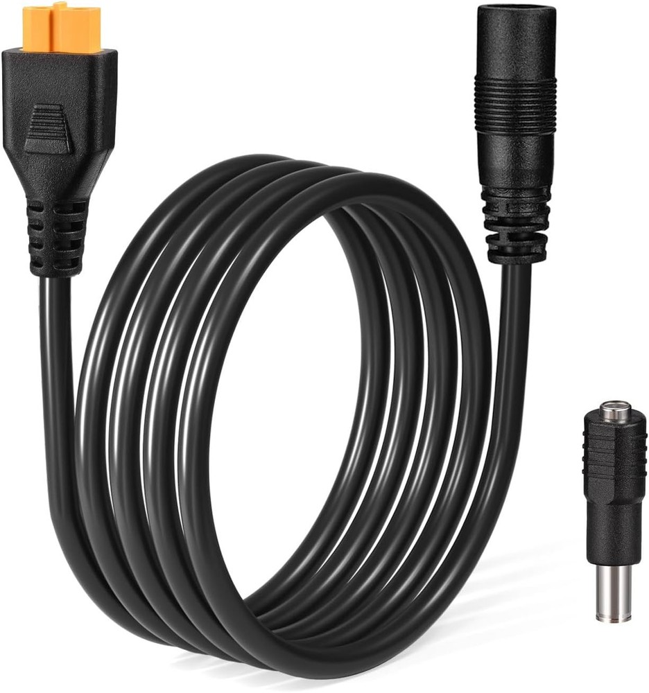 XT60 to DC 8mm Adapter Cable 5ft 14 AWG