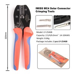Durable iCrimp Solar Crimper with Ergonomic Grip – Perfect for 2.5-6mm2 Cables