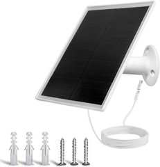 Panel Solar Para Camara De Seguridad Cargador Solar Portatil Con Puerto a Tipo C