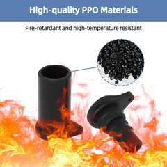 Solar Panel Cable Connector, IP68 Waterproof, 1500V 70A Tinned Copper Pins, for
