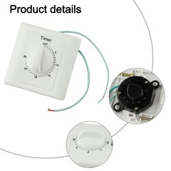 Cleverly Designed Mechanical Timer Switch with User Friendly Operation