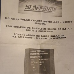 Sunforce 80 Watt Solar 12V Power Genterator Kit