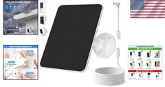 Solar Panel for Ring Camera, Compatible with Spotlight Cam/Pro/Plus Battery, 5W