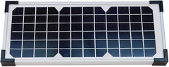 30 Watt Solar Panel Kit (FM125) for Automatic Gate Openers,Black Cell