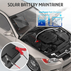 OYMSAE 5W 12V Solar Car Battery Charger Portable Waterproof Solar Power Battery