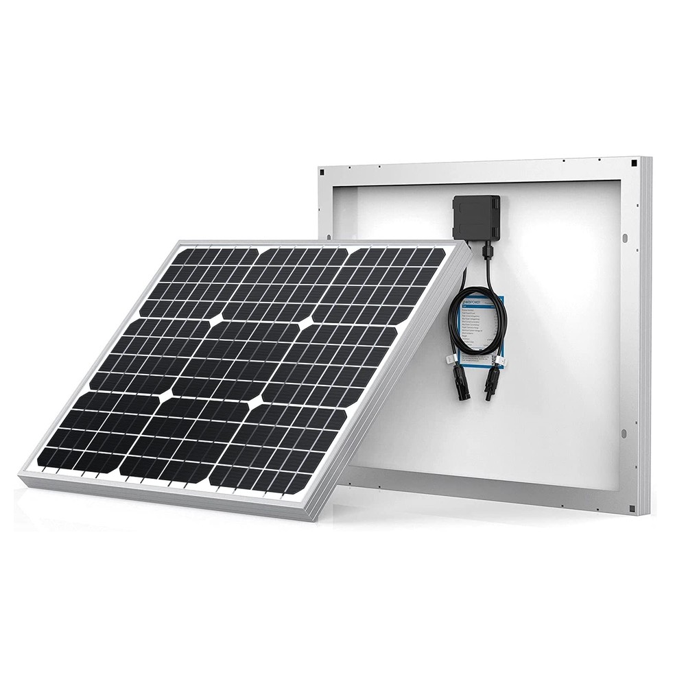 ACOPOWER HY050-12P 50W 12V Mono Solar Panel Battery Charger