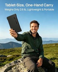 40W Foldable Solar Panel with DC5521 Output，Small Solar Panels Compatible with