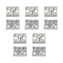 10 Pcs Solar Panel Drain Clips for Enhanced Performance and Efficiency