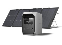 EcoFlow DELTA 3 Classic 1024Wh Portable Power Station with 220W Solar Panel