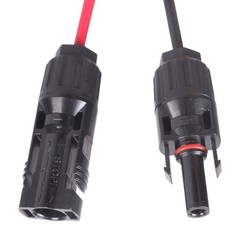 Solar Adapter Male and Female to 5.5mmx2.1mm Male Solar Power Extension Cable