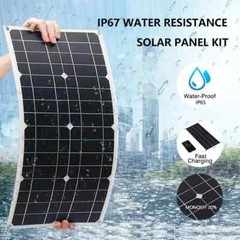 1000W 18V Monocrystalline Silicon Solar Panel Dual USB 12V/5V DC Single Crystal