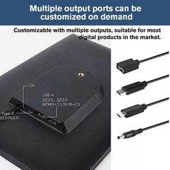 Solar Panel for Security Camera Bell 10W USB Solar Panel Charger Waterproof