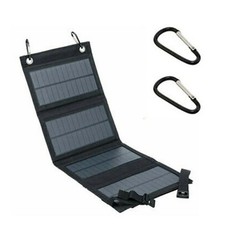 20W Foldable Solar Panel Kit Bank Pack Waterproof for Outdoor Camping Hiking