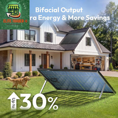 Bifacial 425 Watt Solar Panel N-Type UL 61730 16BB Solar Panels 25% High Effici