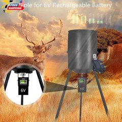 6V Solar Panel Efficient Charger w/Adjustable Mounting Bracket & Alligator Clips