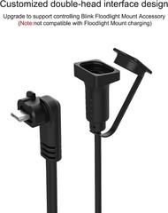Waterproof Solar Panel for Blink 3rd Gen/XT/XT2 Camera – Quick Charge