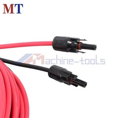 Red + Black With M4 Connector Solar Panel Wire Weatherproof Cable 20M 4mm²