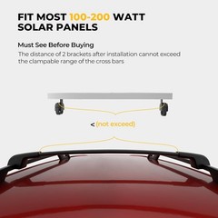 Versatile Solar Panel Brackets for Vehicles-~