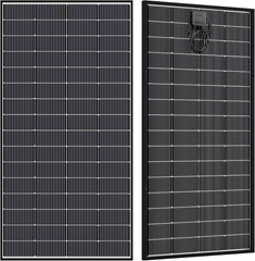 300 Watt Solar Panels, N-Type 16BB 300W Bifacial Solar Panel, 25% High Efficienc