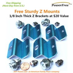 Solar Mounting Z Bracket Kit
