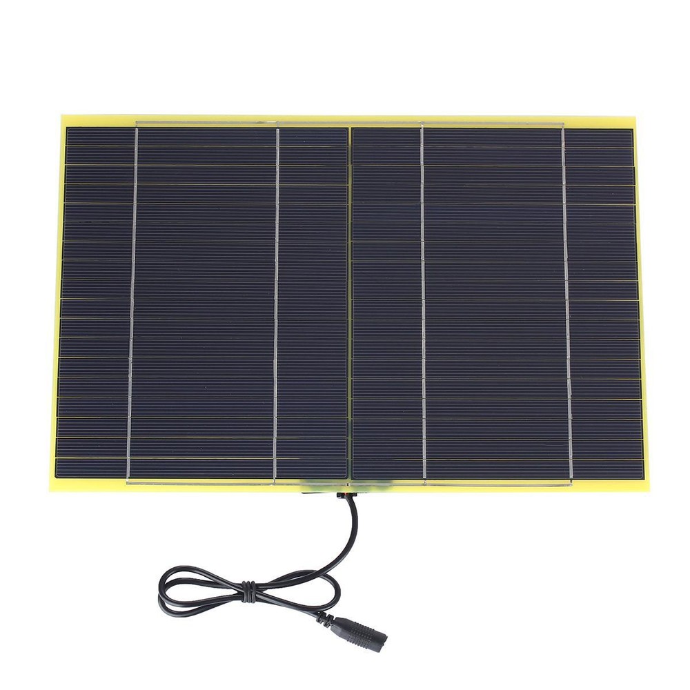Portable 10W 18V 550mA Solar Cell Solar Panel For 12V Car Boat Battery Charger