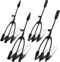 Solar Y Branch Connectors Solar Panel Parallel Connectors 1 to 3 Solar Cable …