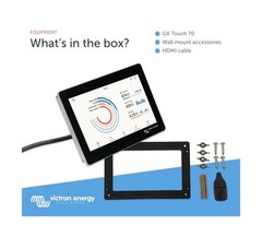Victron Energy GX Touch 70 Display Screen – Waterproof 7-Inch Touchscreen for…