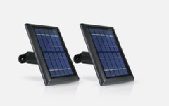 Wasserstein BLINKXTSOLBLK2PKUS Outdoor Solar Panel – Black (2 Piece)