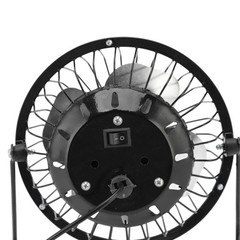 Mini Portable Solar Powered Panel Fan USB Cooling Fan for Greenhouse Trailers