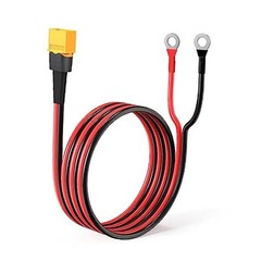 XT60 to O Ring Terminal Cable Connector Cable 5FT 12AWG XT60 Male to O Ring