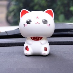Amulet Car Ornament Happiness And Auspiciousness Solar Powered Auspiciousness