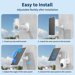 9W Solar Panel 2-Pack – Waterproof Charger for Outdoor Devices, 10FT Cable